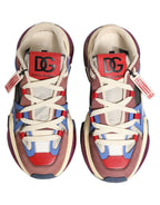 Dolce & Gabbana Multicolor Low Top Airmaster Sneakers Shoes