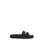 Amiri Black Rubber Flat Sandals