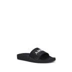 Amiri Black Rubber Flat Sandals