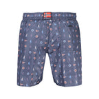 Norway 1963 Blue Polyester Men's Swim Shorts