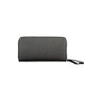 Valentino Black Polyurethane Womens Wallet