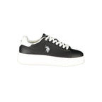 U.S. POLO ASSN. Black Polyurethane Men's Sneaker