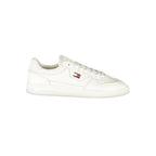 Tommy Hilfiger White Polyester Athletic Sneakers