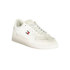 Tommy Hilfiger White Polyester Athletic Sneakers