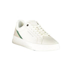 Tommy Hilfiger White Polyester Athletic Sneakers