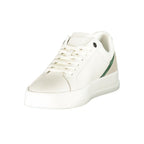 Tommy Hilfiger White Polyester Athletic Sneakers