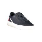Tommy Hilfiger Blue Polyester Athletic Sneakers