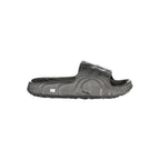 Norway 1963 Black Polyurethane Men Slipper