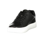Calvin Klein Black Polyurethane Men's Sneaker
