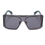 Philipp Plein Gray Injected Sunglasses