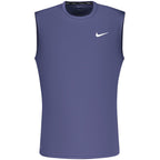 Nike Blue Polyester Men's Tank