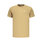 Nike Gold Poliestere Mens T-Shirt