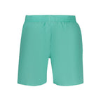 Nike Azzurro Polyester Men's Swim Boxer
