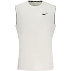 Nike White Polyester Men's Tank