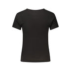 Tommy Hilfiger Black Cotton Women's T-Shirt