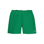 Nike Green Polyester Men's Swimwear