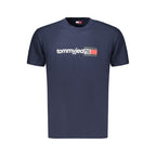 Tommy Hilfiger Blue Cotton T-Shirt
