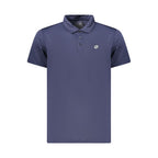 Lotto Blue Polyester Men's Polo Shirt