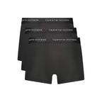 Tommy Hilfiger Black Polyester Men's Boxer