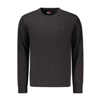 Tommy Hilfiger Black Cotton Men's Sweater