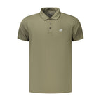 Lotto Green Polyester Polo Shirt