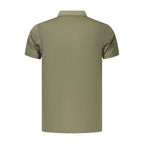 Lotto Green Polyester Polo Shirt