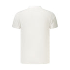 Lotto White Polyester Polo Shirt