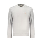 Calvin Klein Gray Cotton Men Sweatshirt