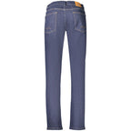 Norway 1963 Blue Cotton Men's Jean for a Timeless Casual Look