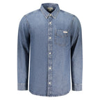 Calvin Klein Blue Cotton Men's Shirt