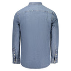 Calvin Klein Blue Cotton Men's Shirt