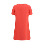 Valentino Multicolor Wool Oves Aries Casual Dress