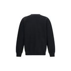 Balmain Black Cotton Sweatshirt