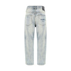 R13 Blue Cotton Straight-Leg Jeans