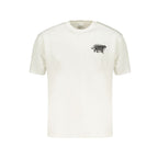 Vans White Cotton Men's T-Shirt