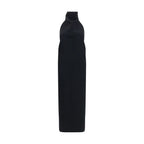 Khaite Black Polyester Cocktail Dress