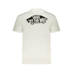 Vans White Cotton Men's T-Shirt