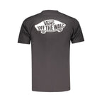 Vans Black Cotton Men's T-Shirt