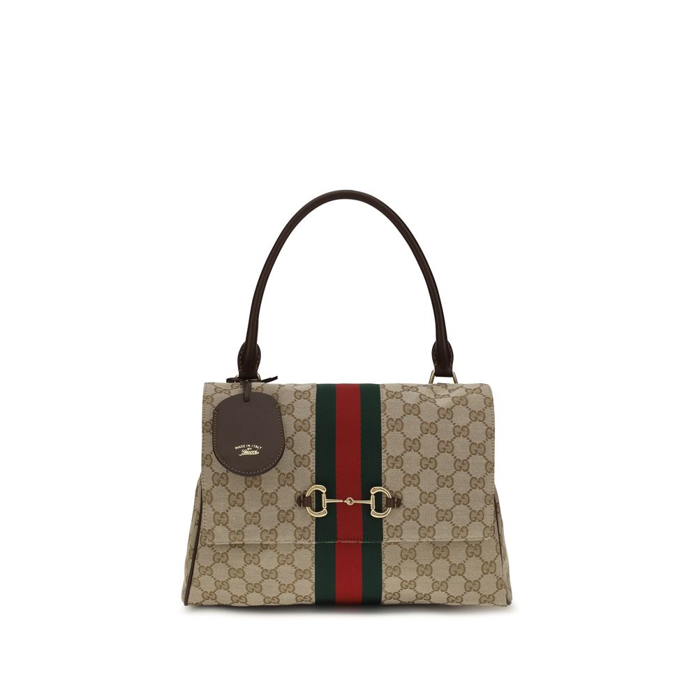 Gucci Beige Fabric Handbag