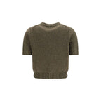 Khaite Bicolor Cashmere Cardigan