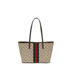 Gucci Beige Cotton Shoulder Bag