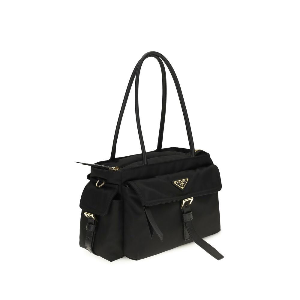 Prada Black Polyamide Handbag