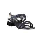 Laura Biagiotti Blue Polyurethane Women's Sandal