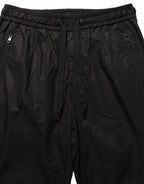 Dolce & Gabbana Black Cotton Mid Waist Jogger Sweatpants Pants
