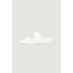 Birkenstock White Plastic Flat Sandals