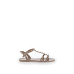 Valentino Garavani Pink Pvc Flat Sandals