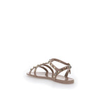 Valentino Garavani Pink Pvc Flat Sandals