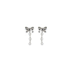Self-Portrait Silver Brass Earrings