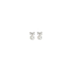 Self-Portrait Silver Brass Earrings