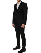 Dolce & Gabbana Black MARTINI Slim Fit Formal 3 Piece Suit